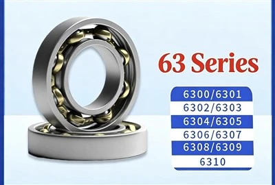 Roulement à billes à gorge profonde 6300